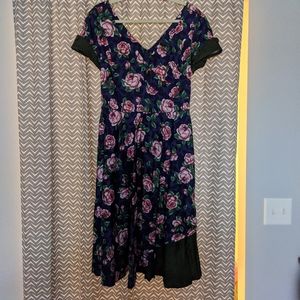 Unique Vintage Floral Dress
